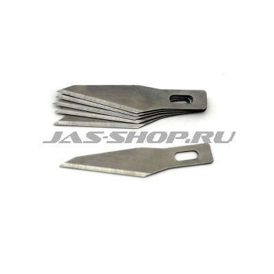 Лезвие для ножей, 0,5х6х39 мм, 6 шт/уп, Jas 4825