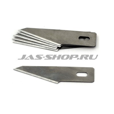 Лезвие для ножей, 0,5х9х43 мм, 6 шт/уп, Jas 4823